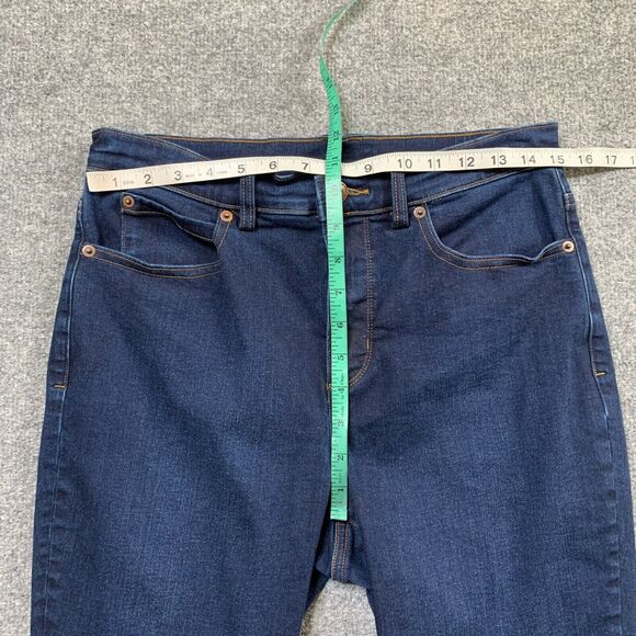 Duluth Trading Jeans Womens 8 Short Denim 27 Inch Inseam Mid Rise Skinny Ankle - Picture 7 of 13